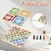 DigNew 12 Inch Wooden 2in1 Ludo Snakes Board Game Reversible Travel Set with Storage Bag Organizer Box AllinOne Storage - Image 4