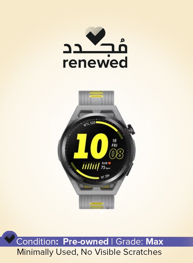 HUAWEI Renewed - GT Runner Smartwatch With Grey Soft Silicone Strap Grey - Image 1