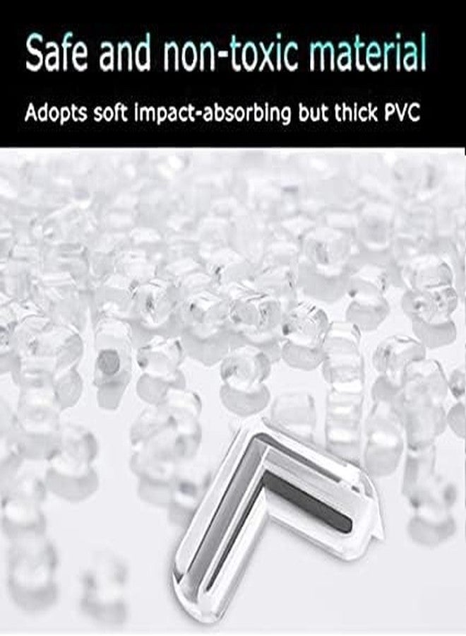 Jenibri (8 PCS) Clear Furniture Table Desk Corner Bumpers Baby Soft Corner Protectors, Safety Baby Proofing Corner Protectors Guards for Child for Furniture Against Sharp Corners (Standard, 8) - Image 3