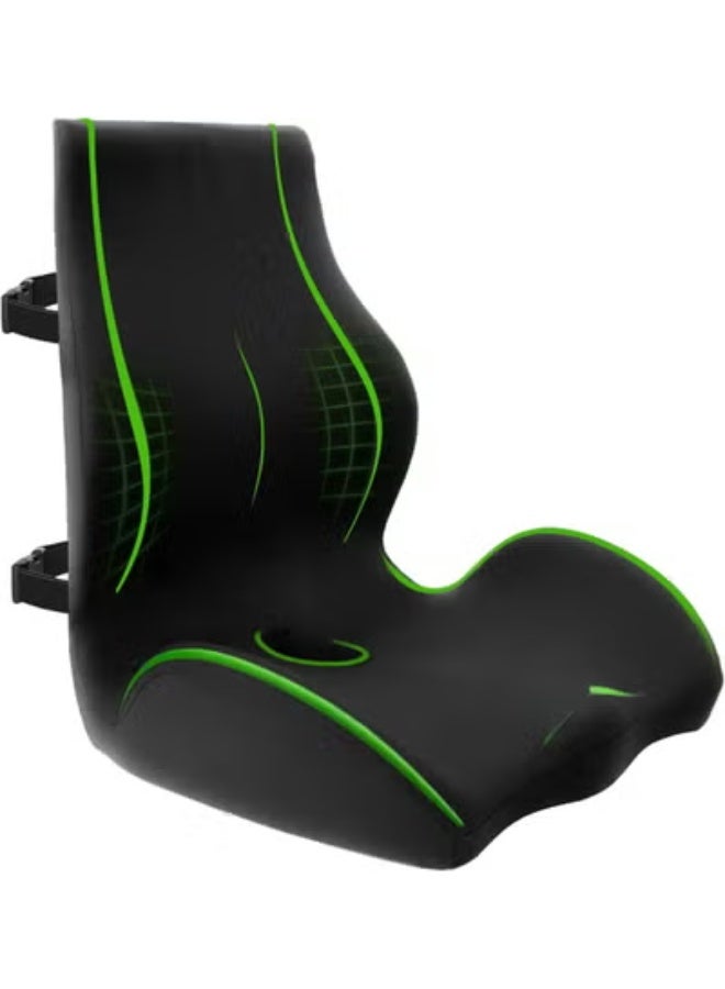 Ergonomic Memory Foam Seat Cushion with Back and Lumbar Support for Office Chair Car Seat and Home, Coccyx Pressure Relief Cushion for Comfortable Long Sitting