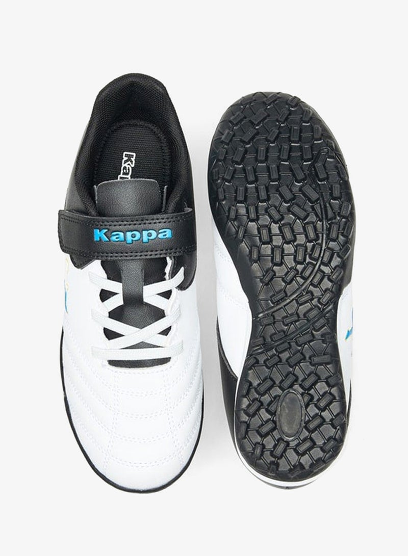 Kappa Boys' Logo Detail Sports Shoes with Hook and Loop Closure - Image 4