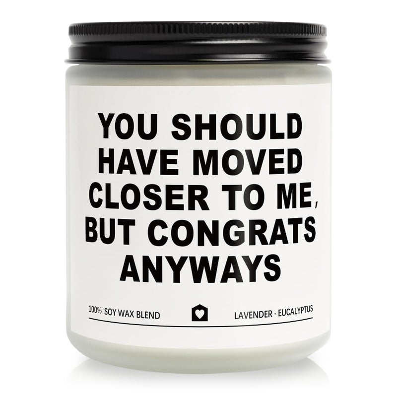 Gleevera Housewarming Gifts New Home, Best Housewarming Gifts 2026 - Handmade Lavender Scented Candle - New Home Gift Candle Ideas, House Warming Gift for Friends Couple New Homeowner (7oz) - Image 1