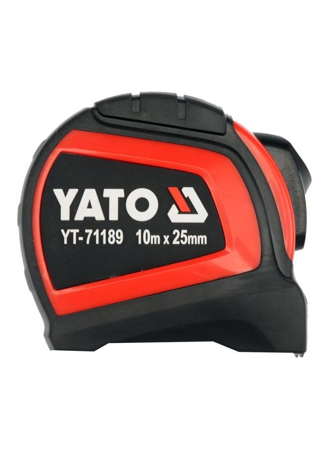 Yato YATO Measuring Tape 10Mx25mm Double Blister Card 