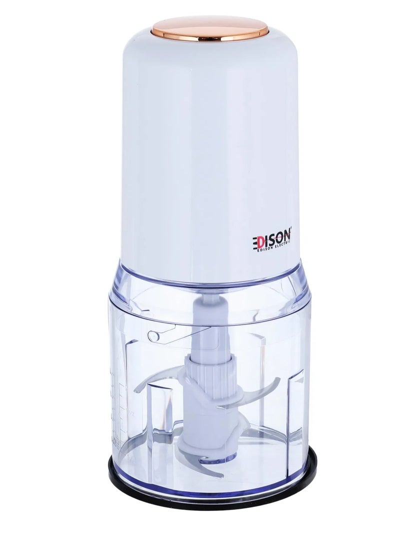 اديسون قطاعة خضروات إديسون، 400 واط، 500 مل، سرعتين، 4 شفرات، HFP-501/W - ابيض - Image 4