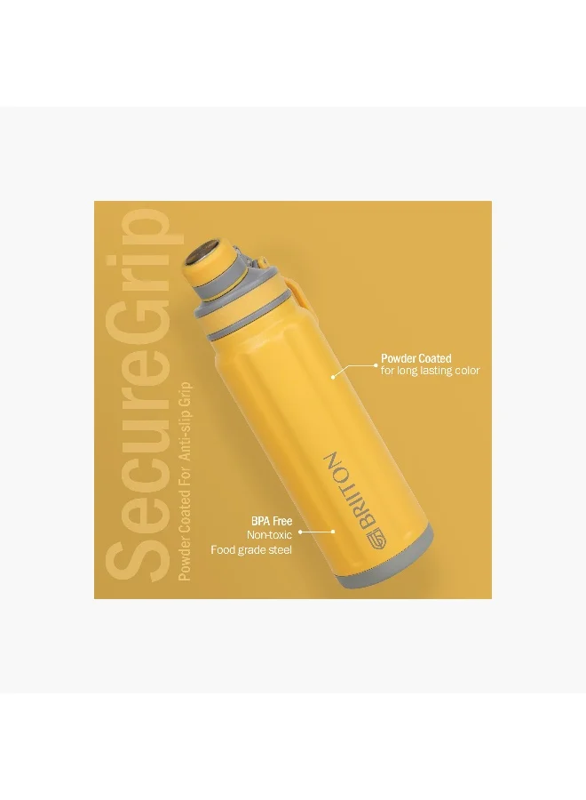 Briiton Briiton Insulated Stainless Steel Water Bottle - Yellow