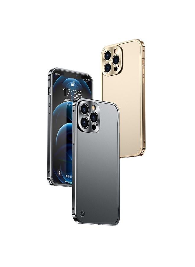 اس-توب جراب لهاتف iPhone 14 بإطار معدني + جراب هاتف PC غير لامع - Image 3