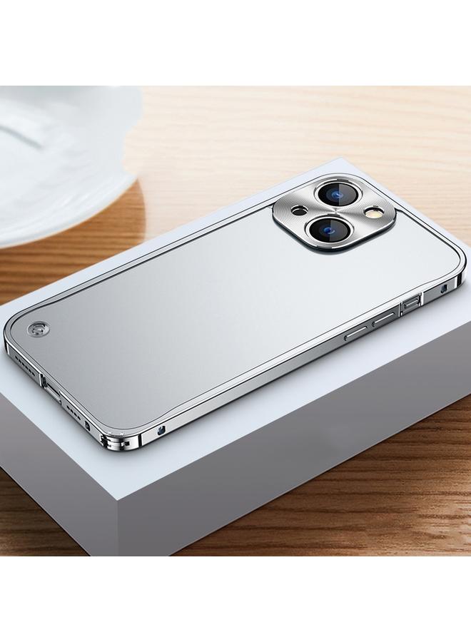 اس-توب جراب لهاتف iPhone 14 بإطار معدني + جراب هاتف PC غير لامع - Image 1