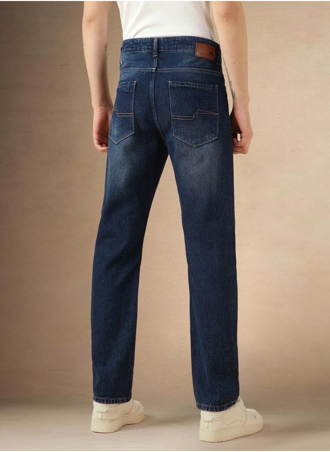 Dennis Lingo Men’s Relaxed Fit Indigo Jeans – Classic and Comfortable  - Image 5
