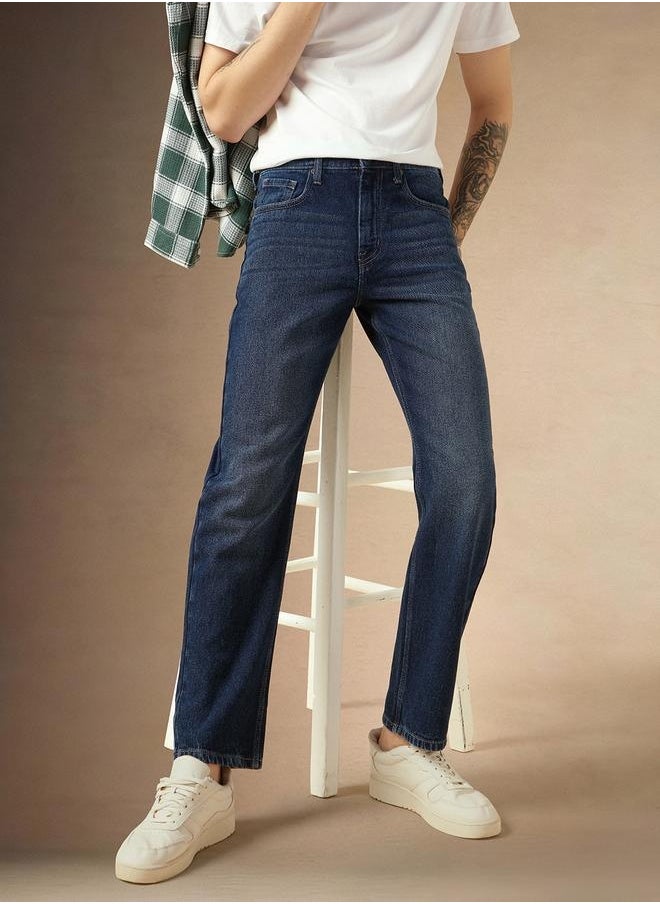Dennis Lingo Men’s Relaxed Fit Indigo Jeans – Classic and Comfortable  - Image 2