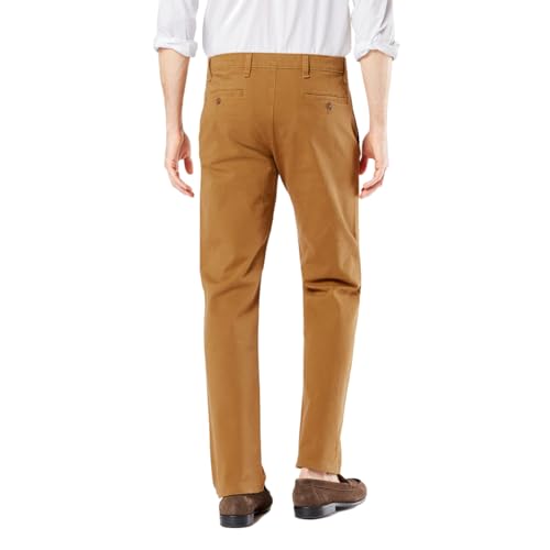 Dockers Men's Ultimate Chino Slim Fit with Smart 360 Flex, Dark Ginger, 38W x 30L - Image 3