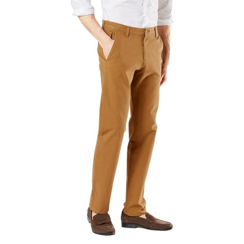 Dockers Men's Ultimate Chino Slim Fit with Smart 360 Flex, Dark Ginger, 38W x 30L - Image 2