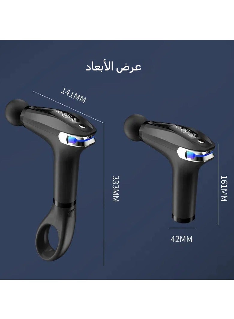general Fascia gun, professional relaxation massager, extended handle, neck membrane gun, impact muscle membrane, fascia gun. - Image 4