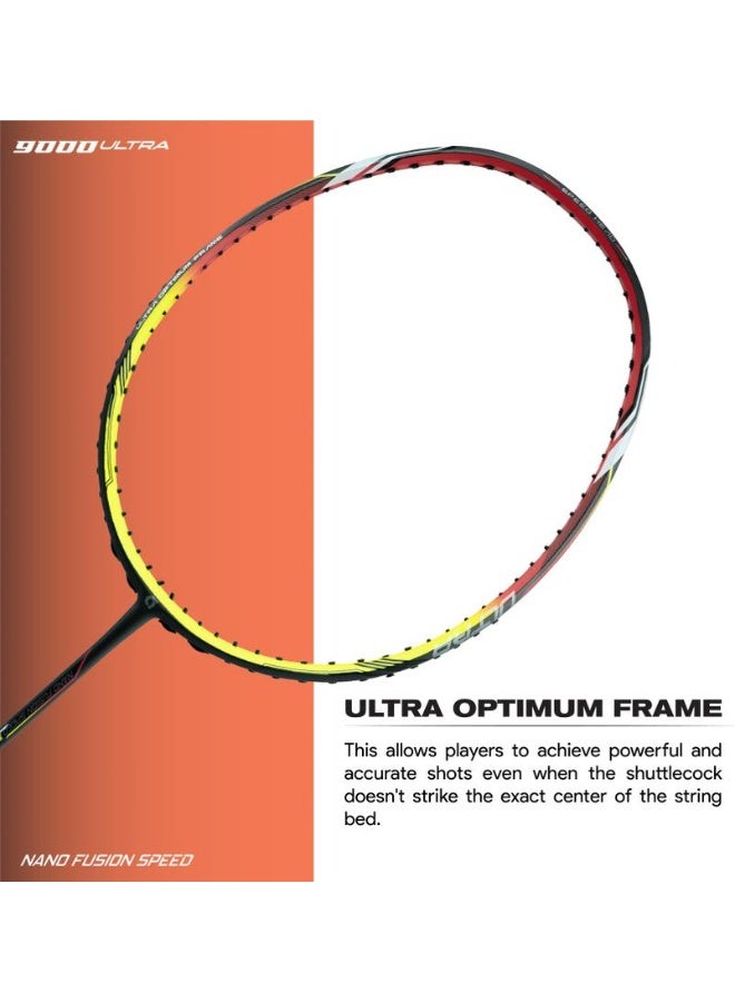 Apacs apacs Nano Fusion Speed 9000 Ultra Yellow Unstrung Badminton Racquet  (Pack of: 1, 81 g)  - Image 5