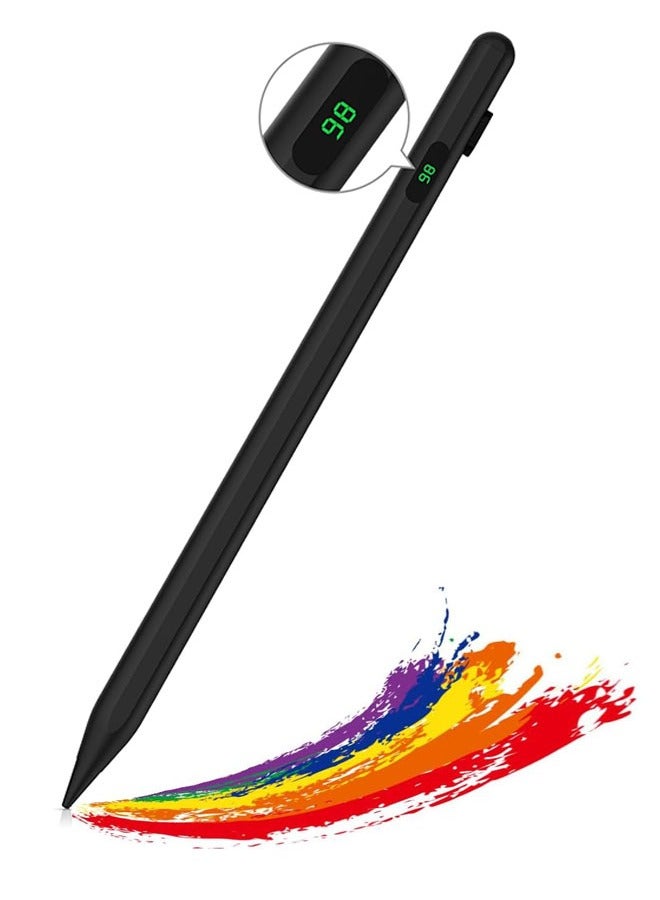 قلم iPad Pencil لأجهزة iPad من الجيل التاسع والعاشر مع ميزة رفض اللمس، قلم ستايلس متوافق مع Apple iPad 2018-2022 جميع الأجيال، iPad 6/7/8/9/10، iPad Pro 11/12.9/13 بوصة، iPad Mini 5/6، iPad Air 3/4/5/6 - Image 1