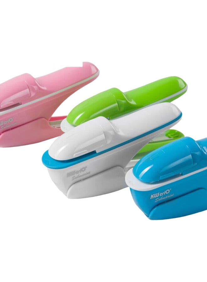 Kw-trio Kedeyou Handheld Stapler, Needleless Stapler For Students, Eco-Friendly Stapler, Small Size, Effortless Binding, Can Staple Up To 8 Pages - Image 2