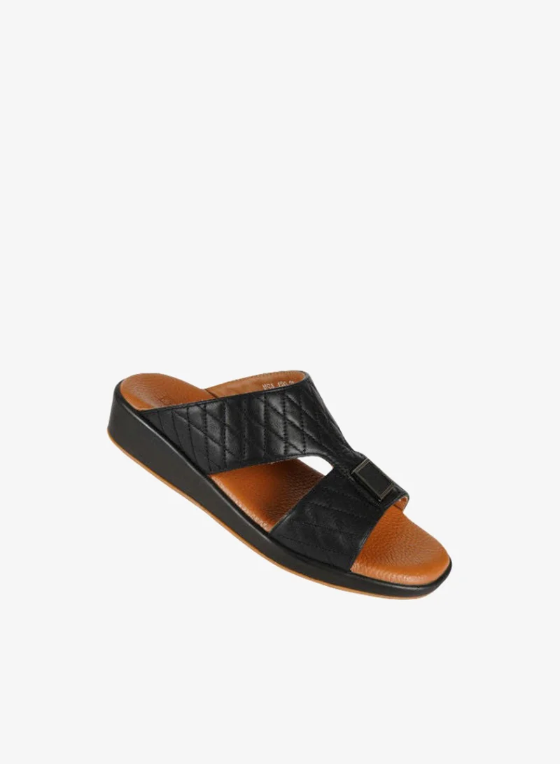 Barjeel Uno Boys Arabic Slippers 008-3341 BMSA-120-Black