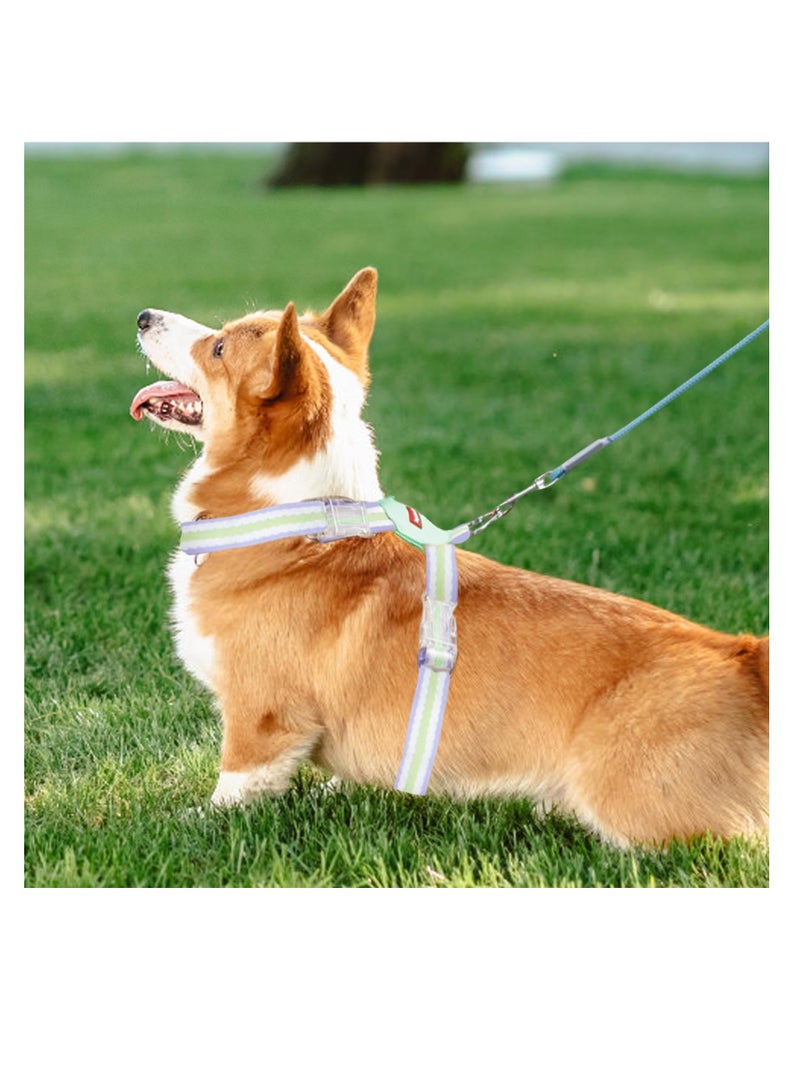 SYOSI Dog Harness Medium Size Dog - No Pull Dog Vest Harness, Anti Pull Pet Vest Harness | Dog Adjustable Breathable Lightweight Disc Vest Pet Harness, Vest Lead for Small Medium Pet - Image 4
