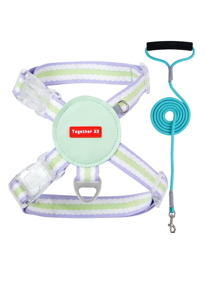 SYOSI Dog Harness Medium Size Dog - No Pull Dog Vest Harness, Anti Pull Pet Vest Harness | Dog Adjustable Breathable Lightweight Disc Vest Pet Harness, Vest Lead for Small Medium Pet - Image 2