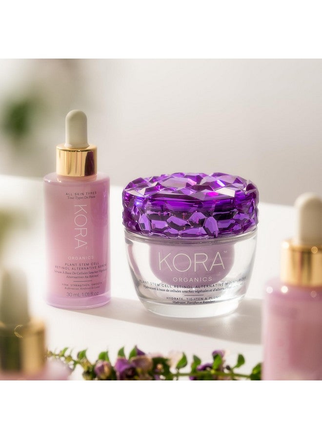 كورا أوجانيكس مصل الريتينول البديل للخلايا الجذعية النباتية، ناعم ومستعيد، عضوي معتمد ولم يتم الإساءة إلى الحيوانات لتصنيعه، 1.01 أونصة سائلة - Image 5