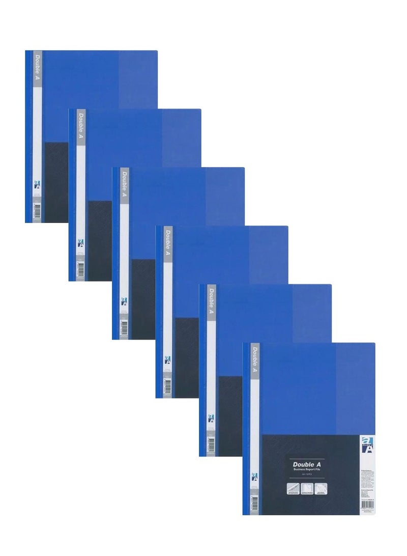 Report File A4 Blue, Clear Front Report Covers Project File For School Office Pack of 6 - Image 2