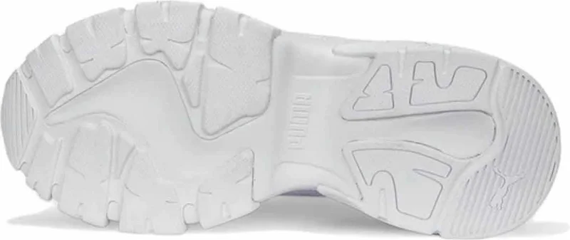 بوما High Sole Women's Sports Shoes Cassia Via Women's Sneaker Shoes 389223-01 White