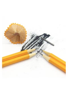 Y&D 50 Pcs Jumbo Round Pencil Wooden HB with Black Core for Carpenters Construction Workers Woodworkers Framers Beginners Students Teachers DIY Project  - Image 5