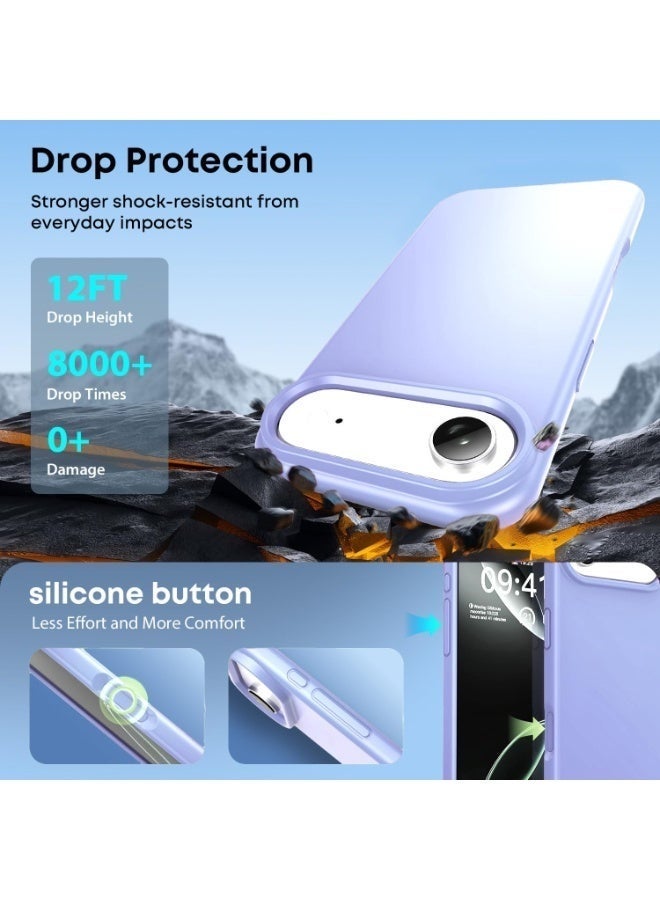 Raxoom iPhone 17 Air Liquid Silicone Soft Cover | Shockproof Protective Case with Smooth Touch & Microfiber Lining | Slim Lightweight Anti-Scratch Phone Case for iPhone 17 Air 6.5-Inch - Image 4