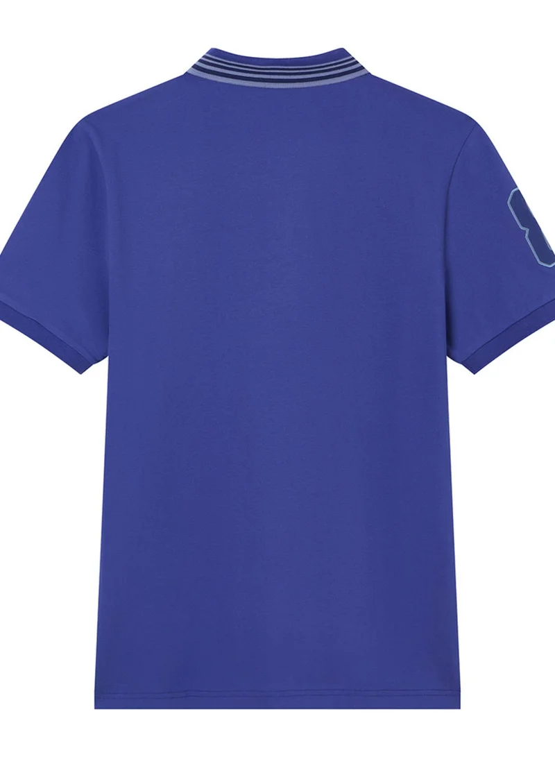 GIORDANO  Men’s Cotton Slim Polo with 3D Lion Embroidery for Men | Best Price UAE