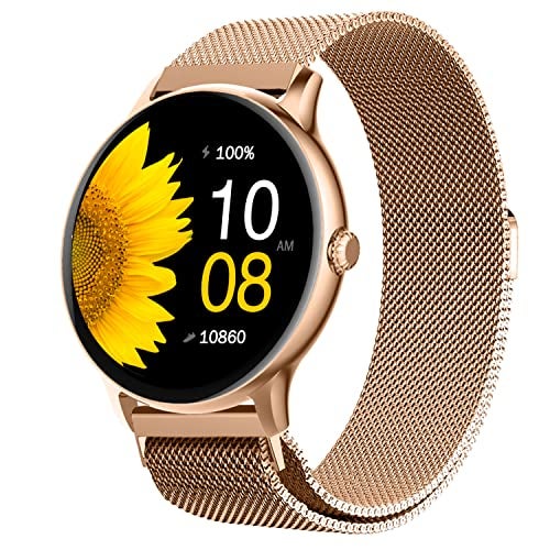 Fire-Boltt Phoenix Ultra Smart Watch 1.39" HD Display, Bluetooth Calling, AI Voice Assistant, 120 Sports Modes, IP67 Waterproof, SpO2 Monitor Smart Watch for Man & Woman - Gold - Image 1