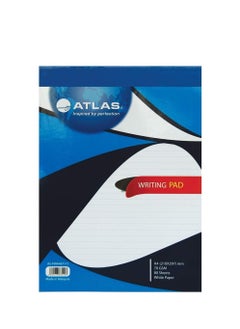 ATLAS 6-Piece A5 Size White Writing Pad 80 Sheets  - Image 2