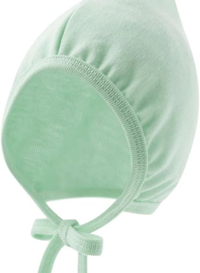 Bean Green Baby Hat With Earmuffs Windproof Infant Cap For Newborns Shower Gift - Image 1