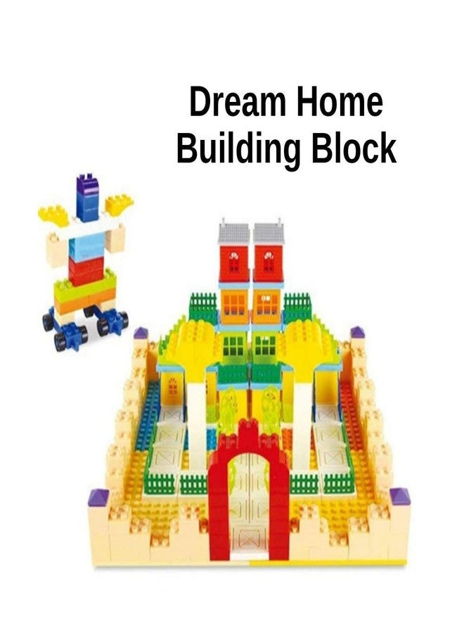 FI - FLICK IN Super Architect Home Sweet Holiday House Building Blocks Construction with Attractive Windows and Smooth Rounded Edges Toy Set for Kids - Image 2