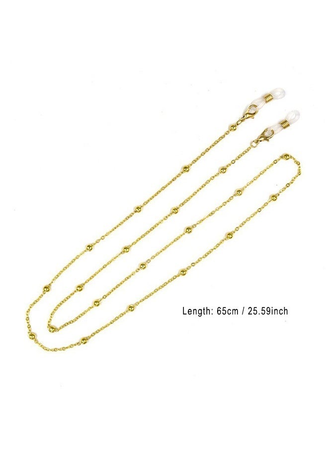 Bee Eyeglass Chain Mask Holder Chain Lanyard Necklace Premium Beaded Eyeglass Necklace Chain Cord, Eye Glasses String Holder Mask Anti-Lost Necklaces for Women and Girls  - Image 3