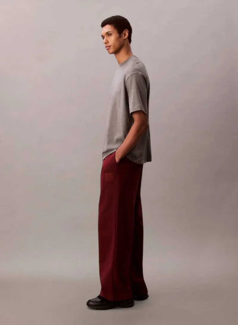 Calvin Klein Renaissance Red Premium Terry CK Emblem Jogger for Men | Best Price UAE