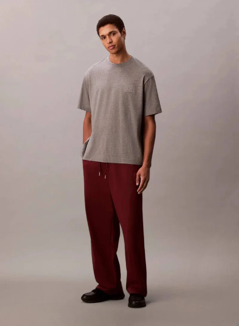 Calvin Klein Renaissance Red Premium Terry CK Emblem Jogger for Men | Best Price UAE