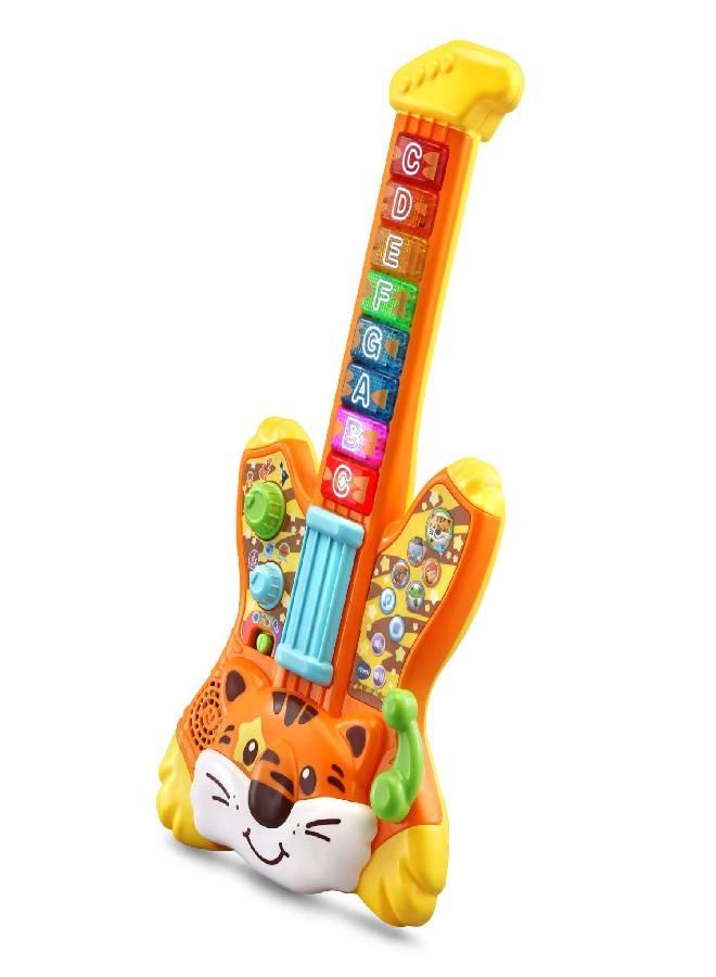 vtech VTech Zoo Jamz Tiger Rock Guitar, Orange  - Image 3