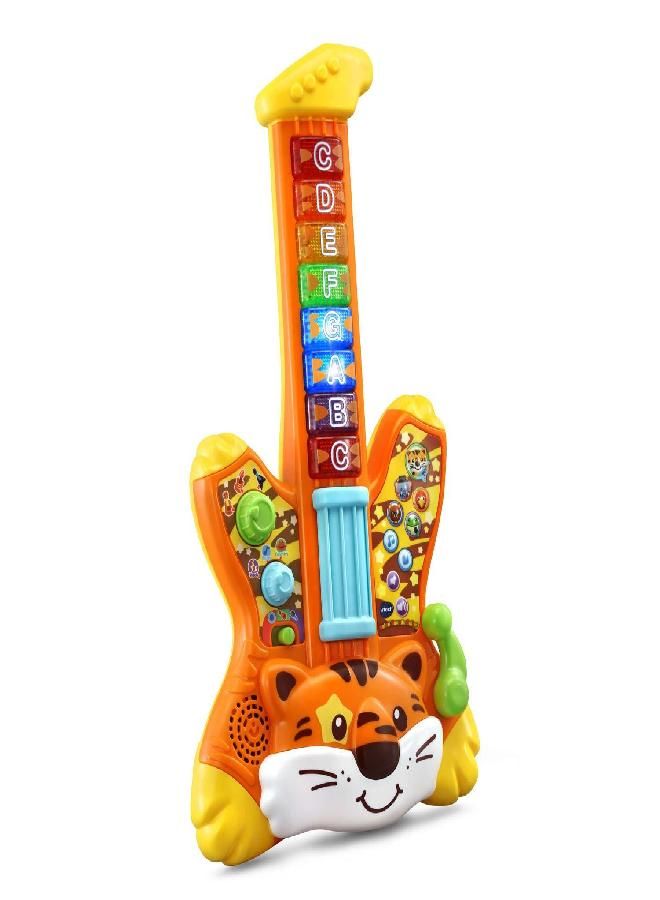 vtech VTech Zoo Jamz Tiger Rock Guitar, Orange  - Image 2