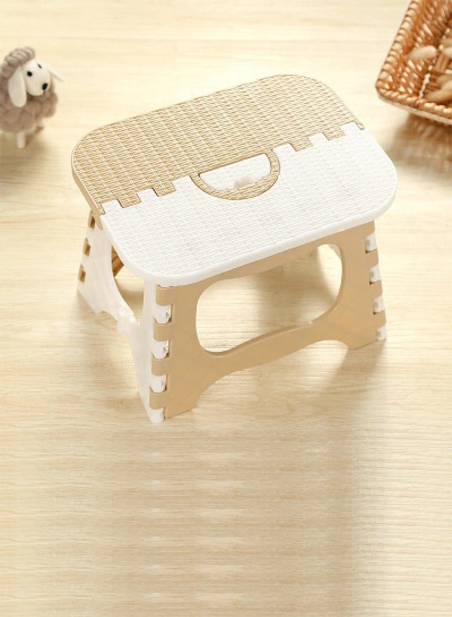 Zeno Plastic Folding Small Stool, Portable Household Space Saving Outdoor Fishing Bench, Mazza chair, Lightweight And Retractable - Image 3