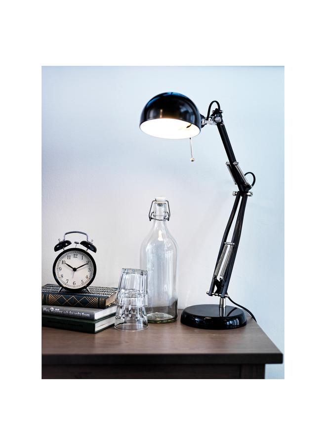 Zaboon Alarm clock, black, 10 cm - Image 3