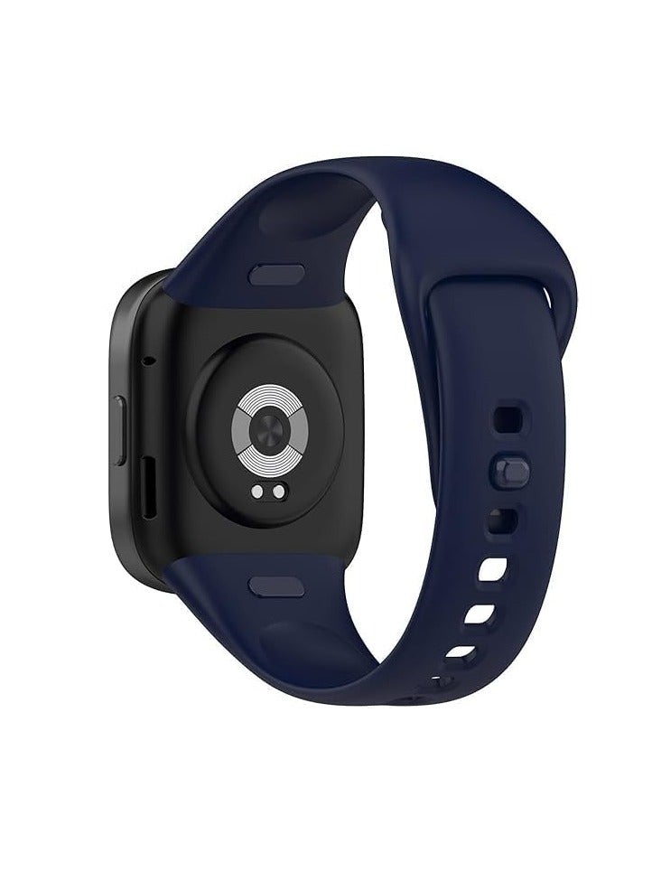 Strap Watch Silicone Compatible With Xiaomi Redmi Watch 3 Lite/Redmi Watch 3 Active, Sport Silicone Watch Band Wrist Strap,Bracelet Wristband Wrist Strap - Image 2