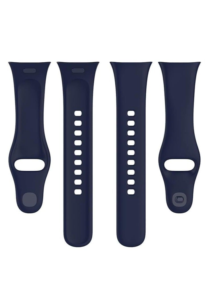 Strap Watch Silicone Compatible With Xiaomi Redmi Watch 3 Lite/Redmi Watch 3 Active, Sport Silicone Watch Band Wrist Strap,Bracelet Wristband Wrist Strap - Image 4
