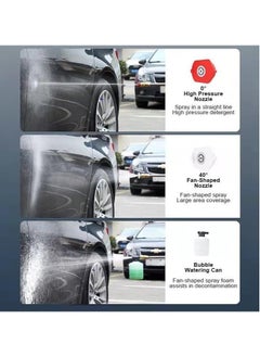 ELTRAZONE 48V Cordless Portable Washer Electric High Pressure Cleaner Machine 200W 30 Bar Lithium Handheld Car Cleaning Device With Foam Generator Nozzle Water Pump  - Image 3