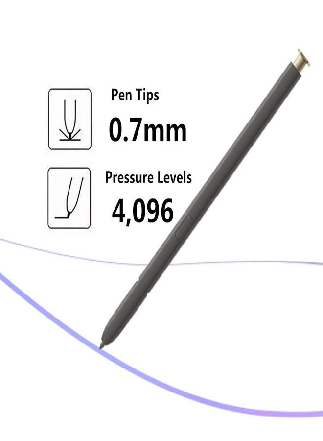 Bimahoo Galaxy S24 Ultra S Pen Replacement for Samsung Galaxy S24 Ultra Stylus Touch S Pen (WithBluetooth) All Versions + 5 x Nibs (Black) - Image 3