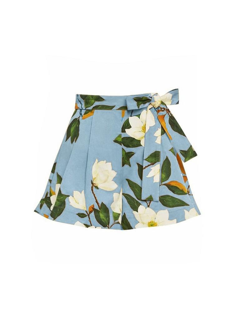 2-Piece Women Swimsuit With Skirt Holiday Beach Dress Covering The Belly High Waisted Swimsuit Fashionable Surfing Wear Summer
