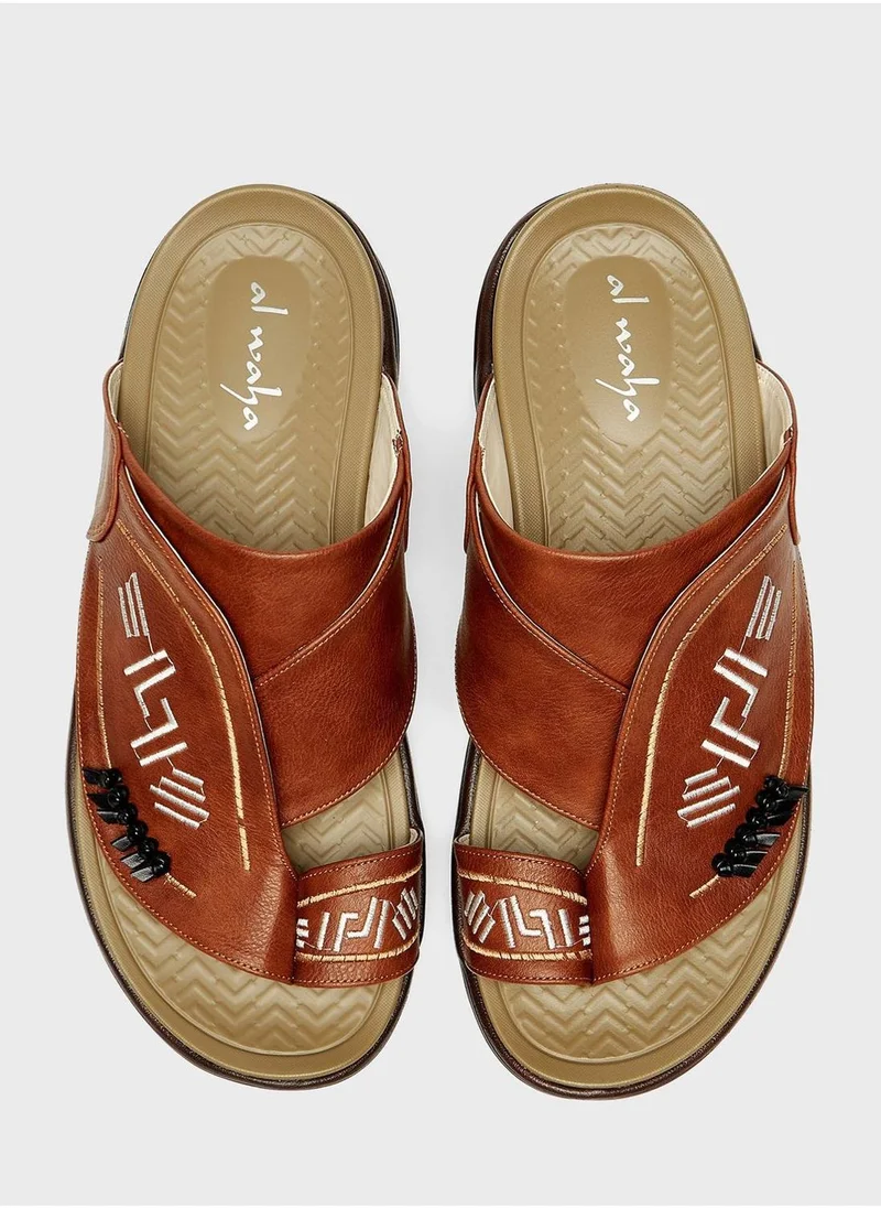 الواحة Casual Comfort Arabic Sandals