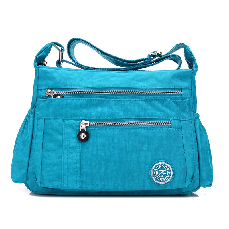 Women’s Casual Nylon Shoulder Bag – Medium Oxford Cloth Crossbody Handbag - Image 5