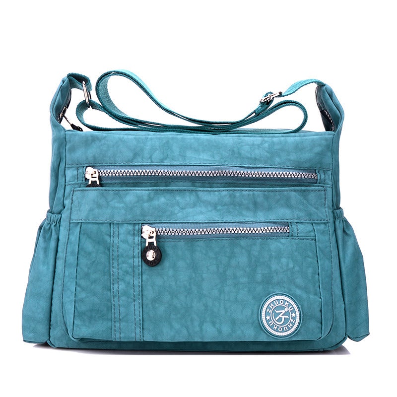 Women’s Casual Nylon Shoulder Bag – Medium Oxford Cloth Crossbody Handbag - Image 4