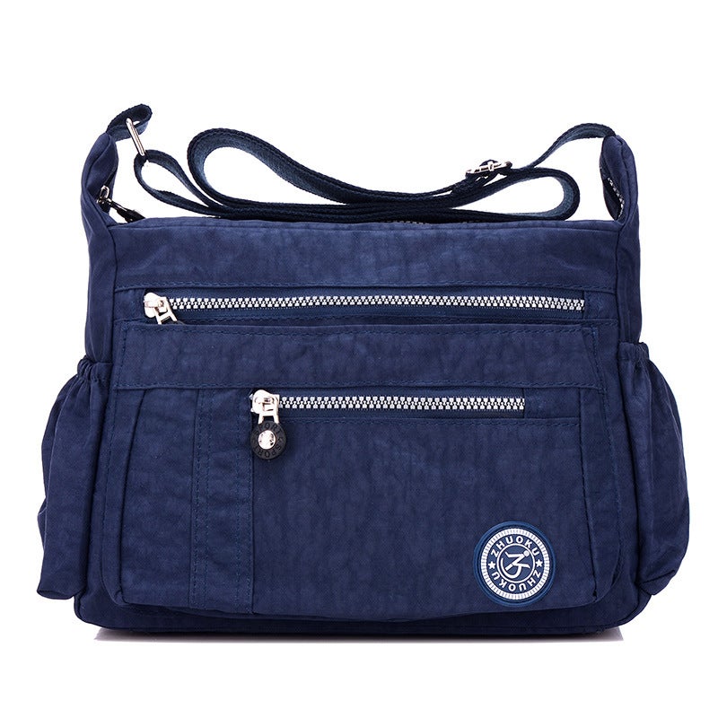 Women’s Casual Nylon Shoulder Bag – Medium Oxford Cloth Crossbody Handbag - Image 1