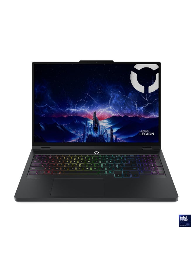 Lenovo Legion Pro 5 16Irx10  Gaming Laptop With 16 Inch WQXGA 240Hz (2560x1600) Display, Intel Core i9-14900HX Processor/16GB RAM DDR5/1TB SSD/8GB Nvidia GeForce RTX 5060 Graphics/Windows 11 Home/ English/Arabic Eclipse Black - Image 1