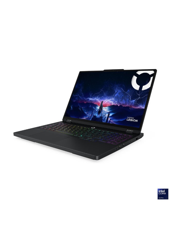 Lenovo Legion Pro 5 16Irx10  Gaming Laptop With 16 Inch WQXGA 240Hz (2560x1600) Display, Intel Core i9-14900HX Processor/16GB RAM DDR5/1TB SSD/8GB Nvidia GeForce RTX 5060 Graphics/Windows 11 Home/ English/Arabic Eclipse Black - Image 2
